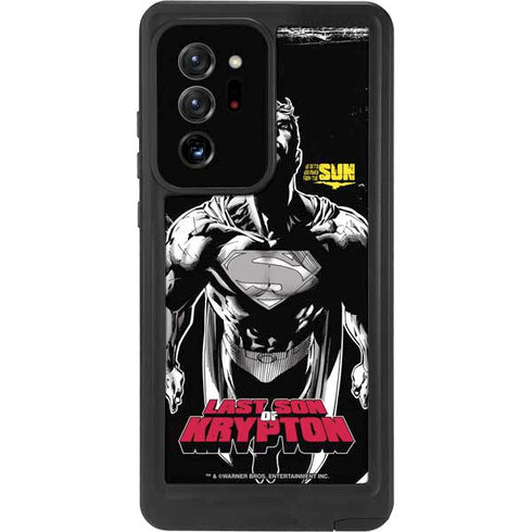 DC Comics Superman Last Son of Krypton Galaxy Note20 Ultra 5G Waterproof Case